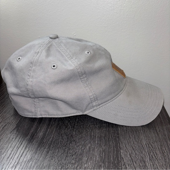 Carhartt Unisex Fall 2021 100% Cotton Washed Asphalt Canvas Cap One Size - Picture 5 of 11